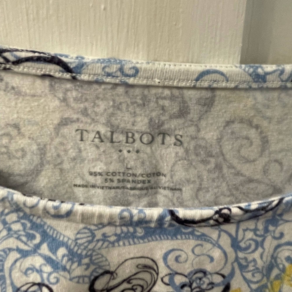 Talbots Cotton Top - Picture 2 of 6